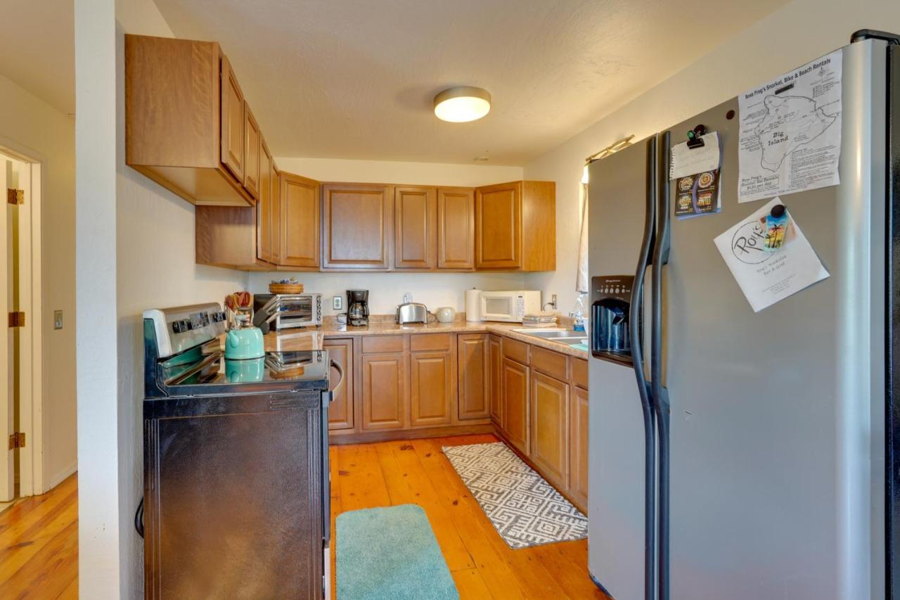 Breezy Kailua-Kona Bungalow With Lanai And Ocean View! ภายนอก รูปภาพ