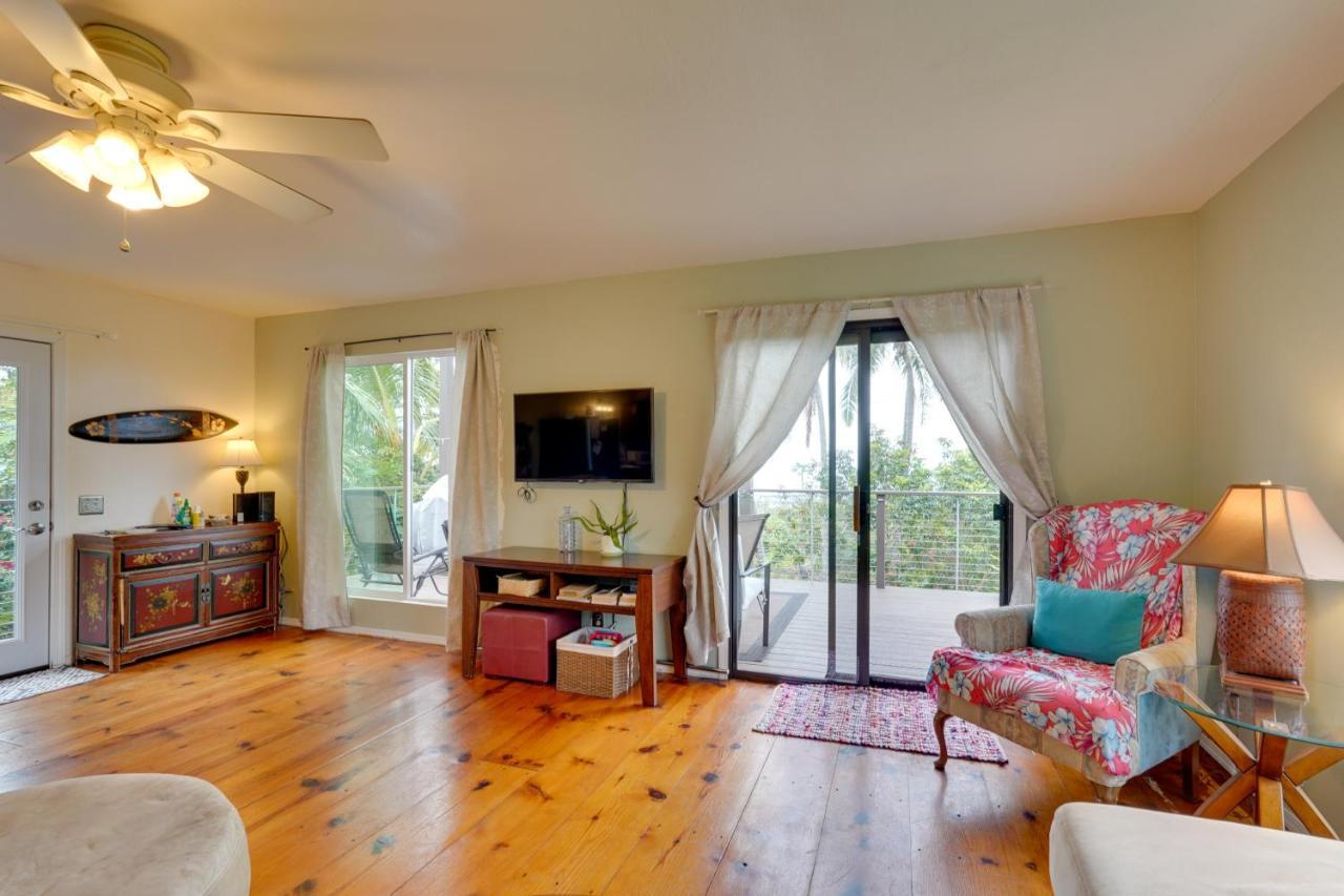Breezy Kailua-Kona Bungalow With Lanai And Ocean View! ภายนอก รูปภาพ