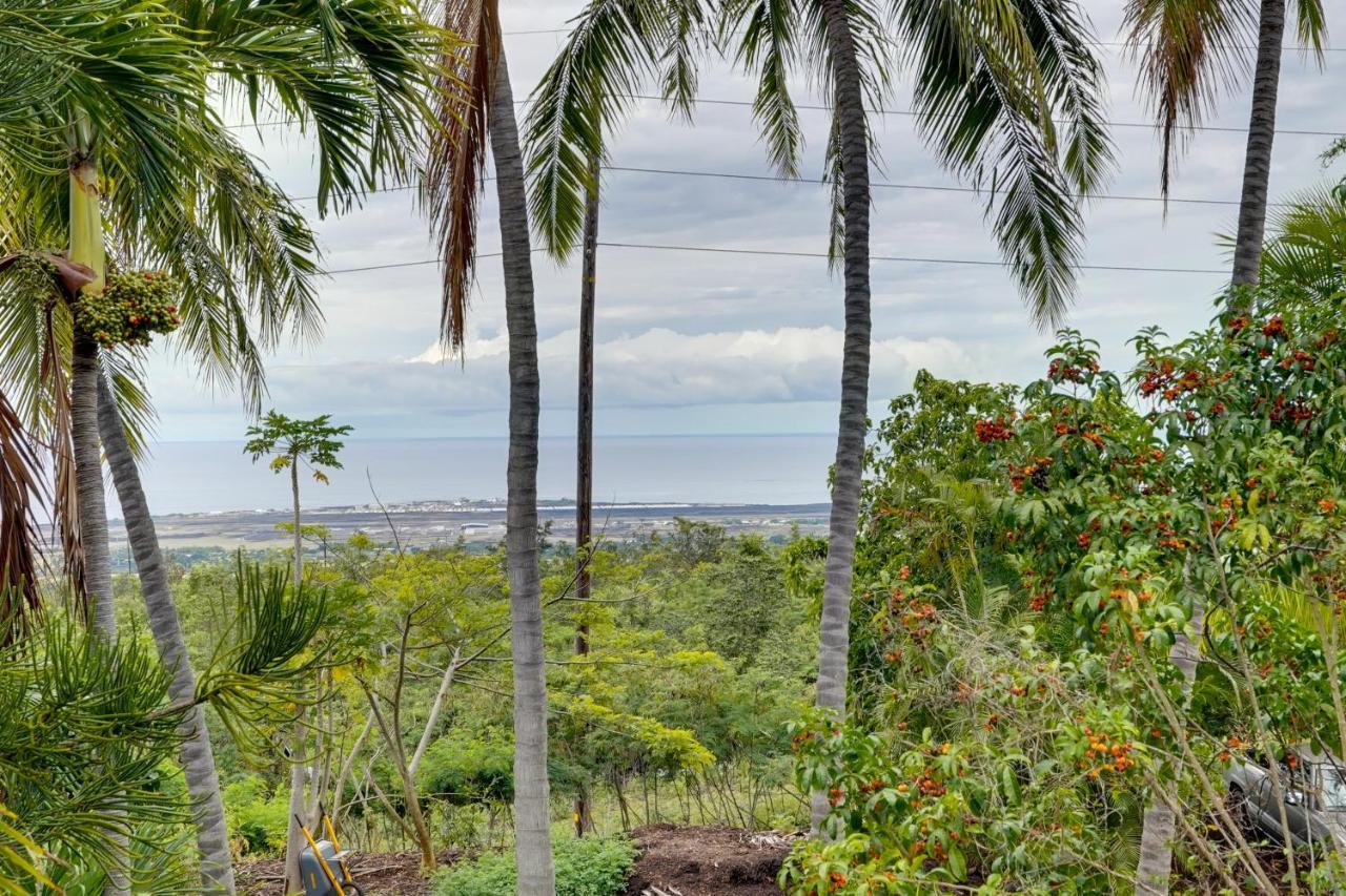 Breezy Kailua-Kona Bungalow With Lanai And Ocean View! ภายนอก รูปภาพ
