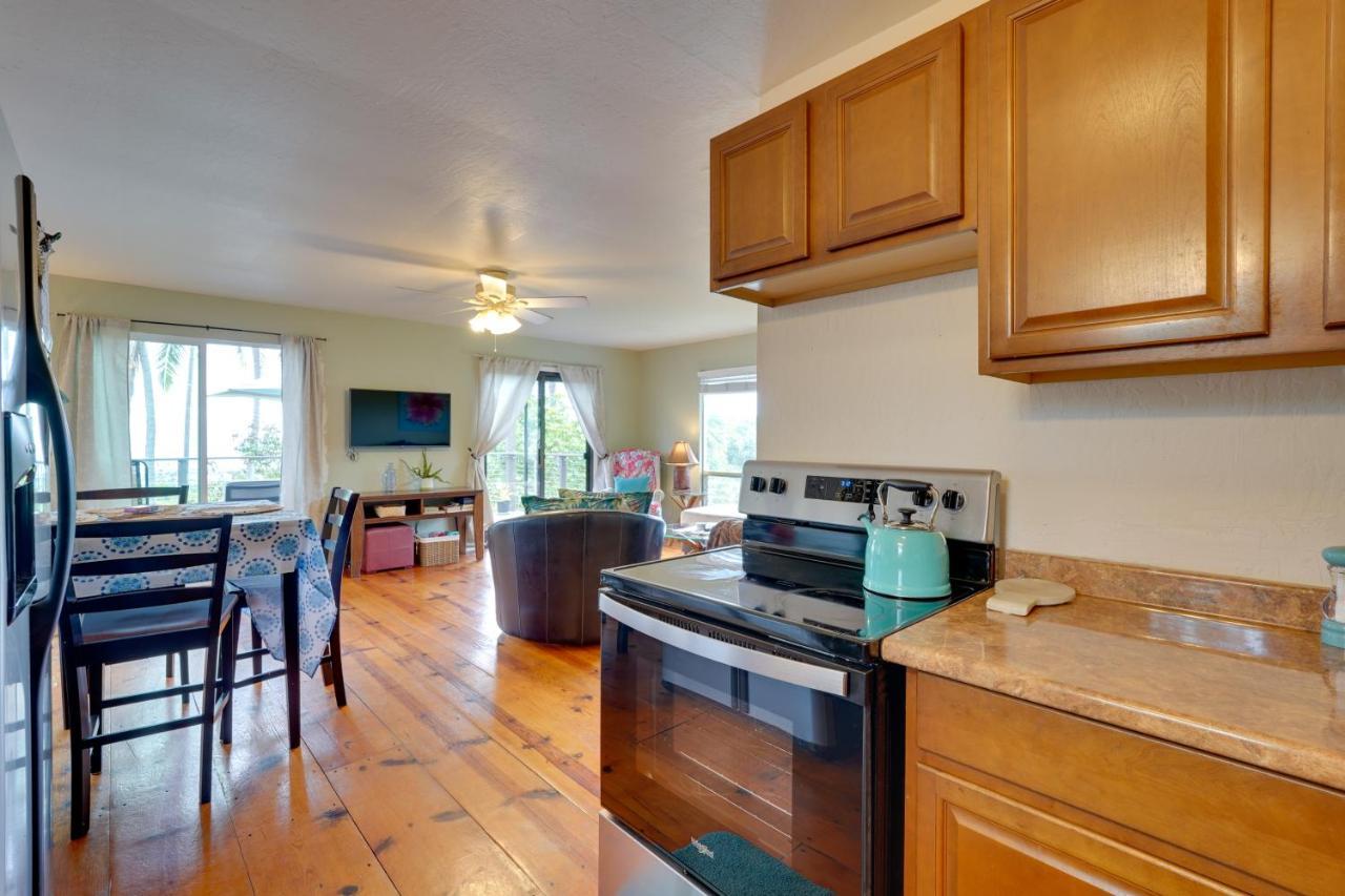 Breezy Kailua-Kona Bungalow With Lanai And Ocean View! ภายนอก รูปภาพ