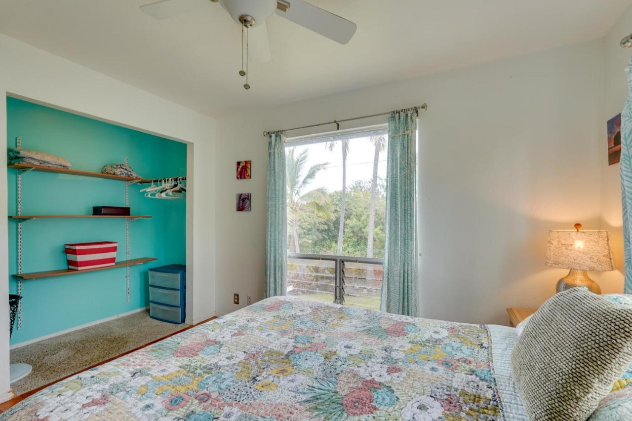Breezy Kailua-Kona Bungalow With Lanai And Ocean View! ภายนอก รูปภาพ